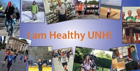 The transition to college can be both challenging and exciting at the same time. . Unh health and wellness
